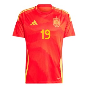 Spanien Lamine Yamal 19 Hjemme EM 2024 - Fodboldtrøjer (S/S)